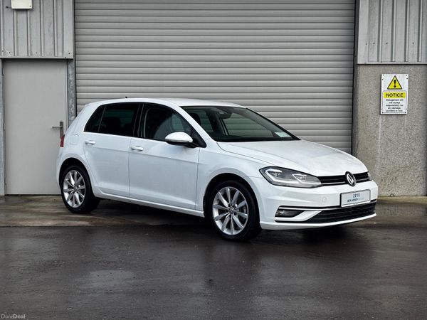 Volkswagen Golf Hatchback, Petrol, 2019, White