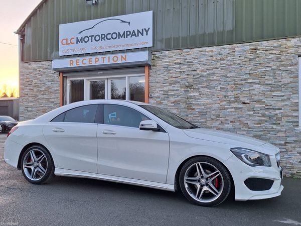 Mercedes-Benz CLA Saloon, Petrol, 2015, White