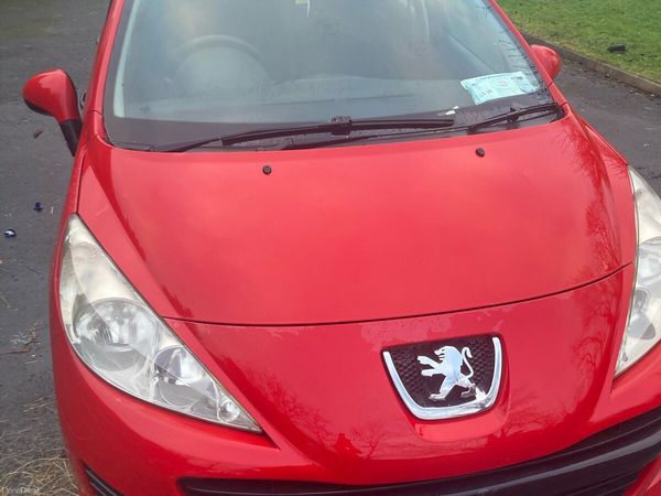 Peugeot 207 Hatchback, Diesel, 2010, Red