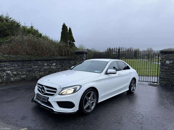 Mercedes-Benz C-Class Saloon, Diesel, 2017, White