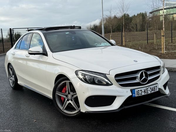 Mercedes-Benz C-Class Saloon, Diesel, 2016, White
