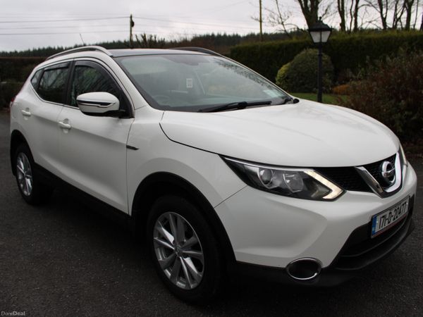 Nissan Qashqai SUV, Diesel, 2017, White