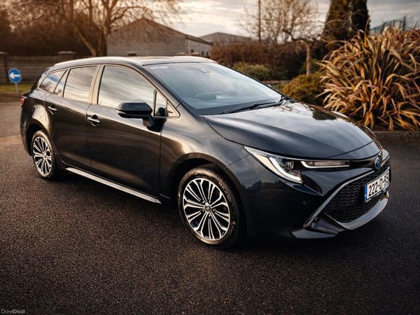 Toyota Corolla Estate, Petrol Hybrid, 2022, Black