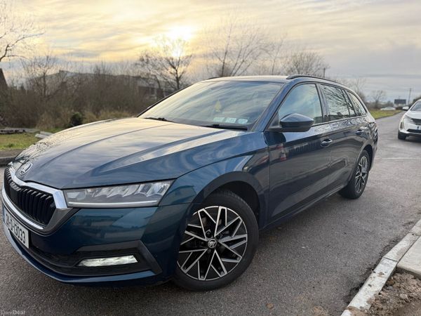 Skoda Octavia Estate, Diesel, 2021, Blue