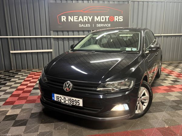 Volkswagen Polo Hatchback, Petrol, 2018, Black
