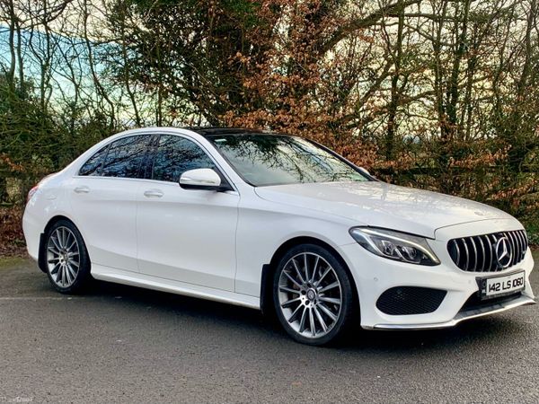 Mercedes-Benz C-Class Saloon, Diesel, 2014, White