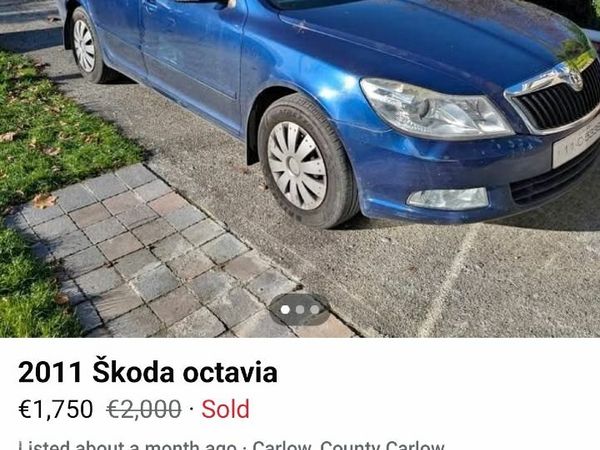 Skoda Octavia Saloon, Diesel, 2011, Blue