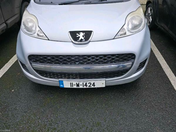 Peugeot 107 Hatchback, Petrol, 2011, Grey