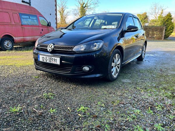 Volkswagen Golf Estate/Jeep, Diesel, 2012, Black