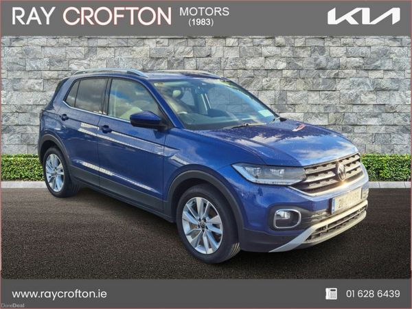 Volkswagen T-Cross Estate, Petrol, 2021, Blue