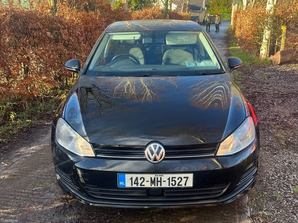 Volkswagen Golf Hatchback, Diesel, 2014, Black