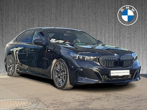 BMW 5-Series Saloon, Petrol, 2025, Black
