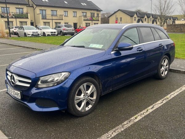 Mercedes-Benz C-Class Estate, Diesel, 2015, Blue