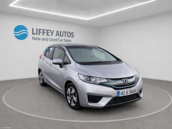 Honda Fit Hatchback, Petrol Hybrid, 2014, Silver