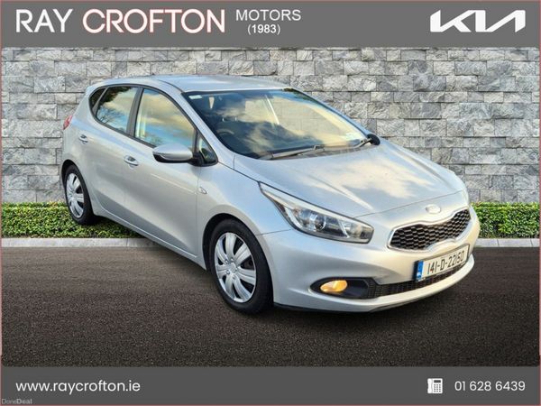 Kia Ceed Hatchback, Diesel, 2014, Silver