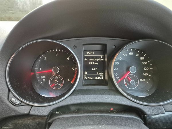 Volkswagen Golf Estate, Diesel, 2013, Blue