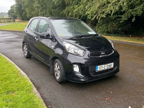 Kia Picanto Hatchback, Petrol, 2017, Black