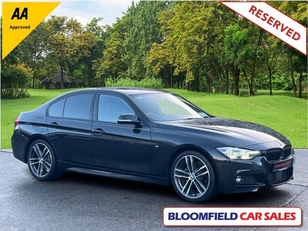 BMW 3-Series Saloon, Diesel, 2018, Black
