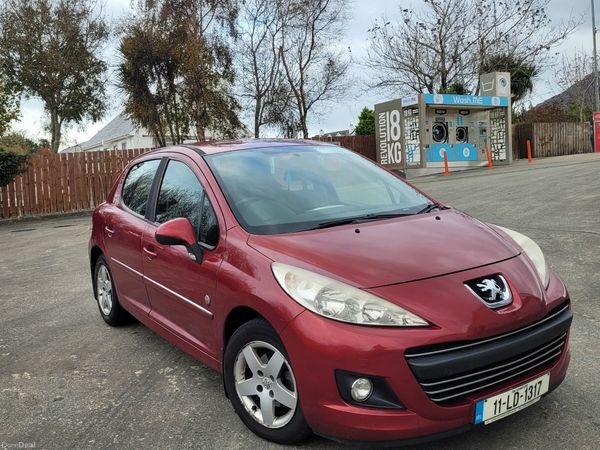 Peugeot 207 Hatchback, Diesel, 2011, Red
