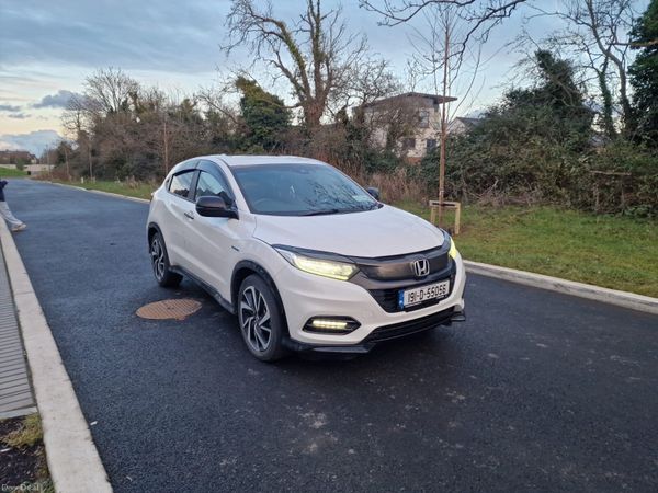 Honda Vezel Estate, Petrol Hybrid, 2019, White