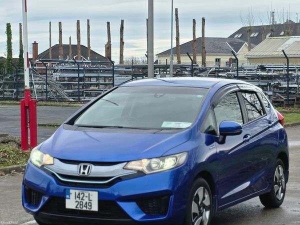 Honda Fit Hatchback, Petrol Hybrid, 2014, Blue
