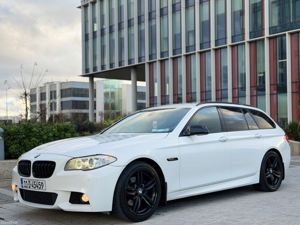 BMW 5-Series Estate, Diesel, 2011, White