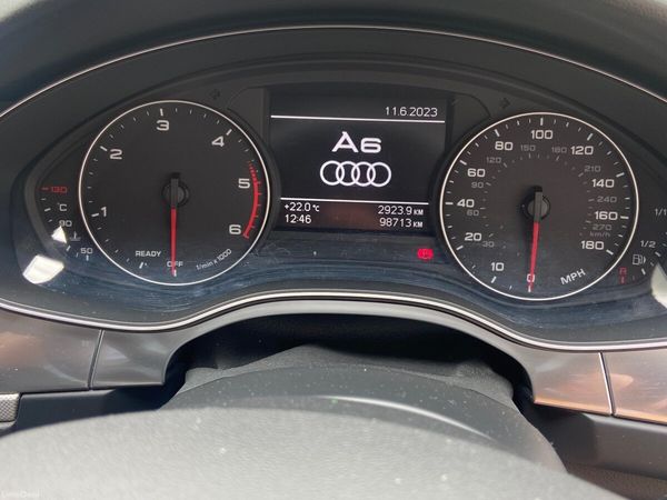 Audi A6 Saloon, Diesel, 2016, Black