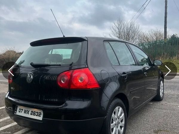 Volkswagen Golf Hatchback, Petrol, 2007, Black