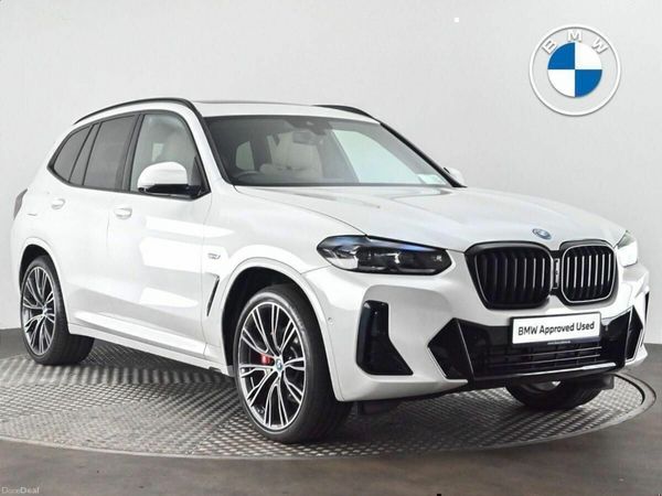BMW X3 SUV, Petrol Plug-in Hybrid, 2022, White