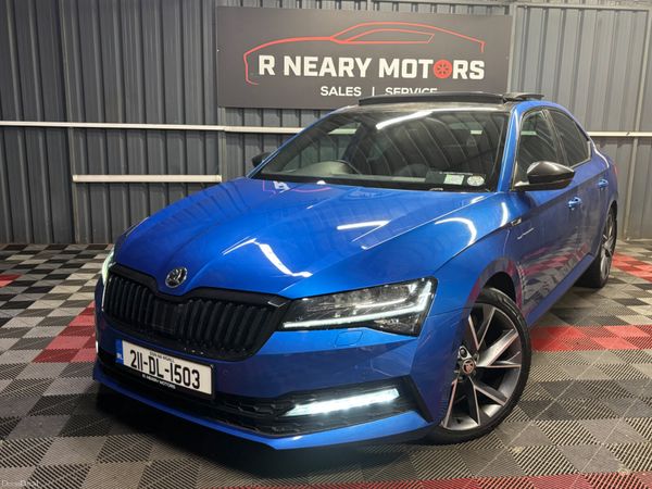 Skoda Superb Saloon, Diesel, 2021, Blue