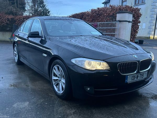 BMW 5-Series Saloon, Diesel, 2013, Black