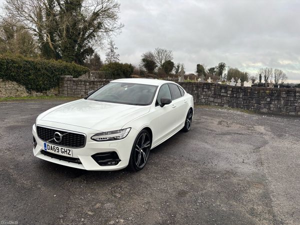 Volvo S90 Saloon, Diesel, 2019, White