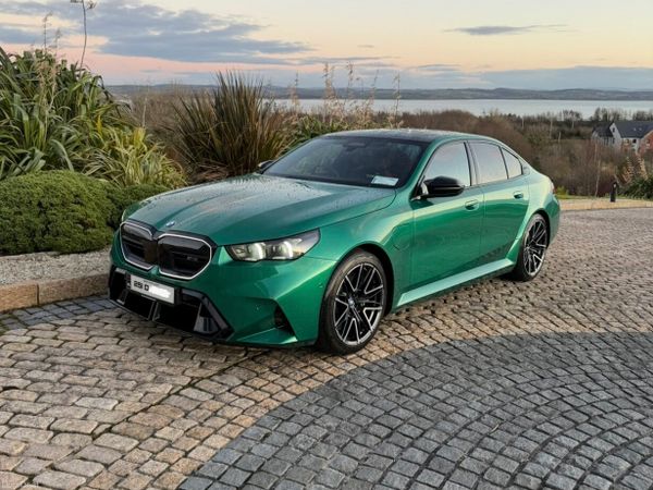 BMW M5 Saloon, Petrol Plug-in Hybrid, 2025, Green