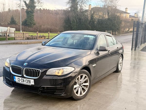 BMW 5-Series Saloon, Diesel, 2012, Black