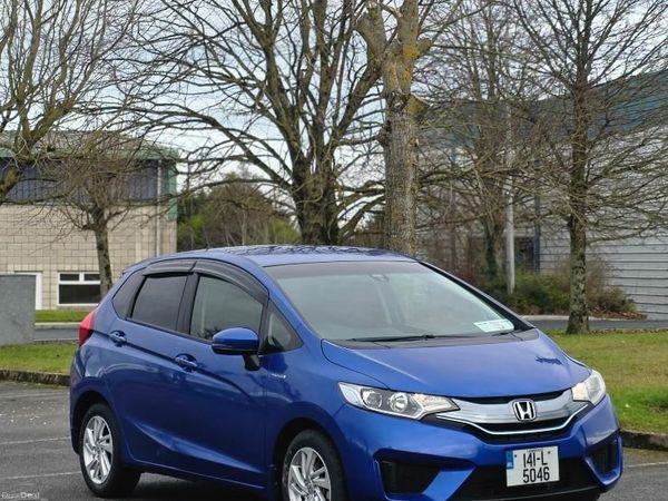 Honda Fit Hatchback, Petrol Hybrid, 2014, Blue