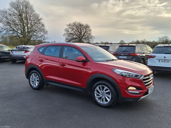Hyundai Tucson SUV, Diesel, 2017, Red