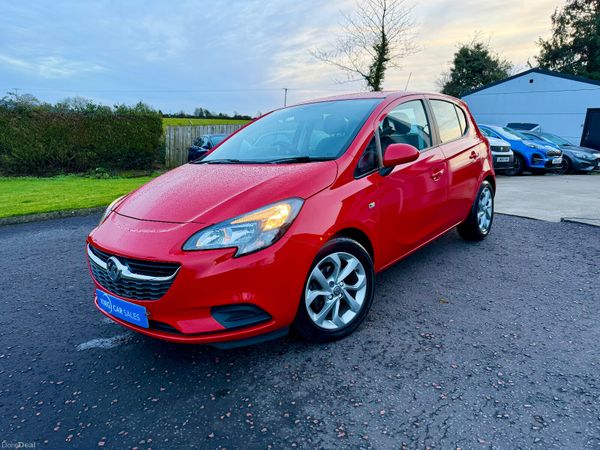 Vauxhall Corsa Hatchback, Petrol, 2019, Red