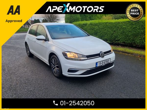 Volkswagen Golf Hatchback, Petrol, 2017, White