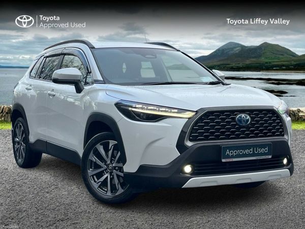 Toyota Corolla Cross Hatchback, Petrol Hybrid, 2024, White