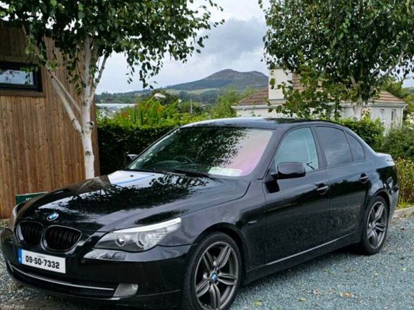 BMW 5-Series Saloon, Diesel, 2009, Black
