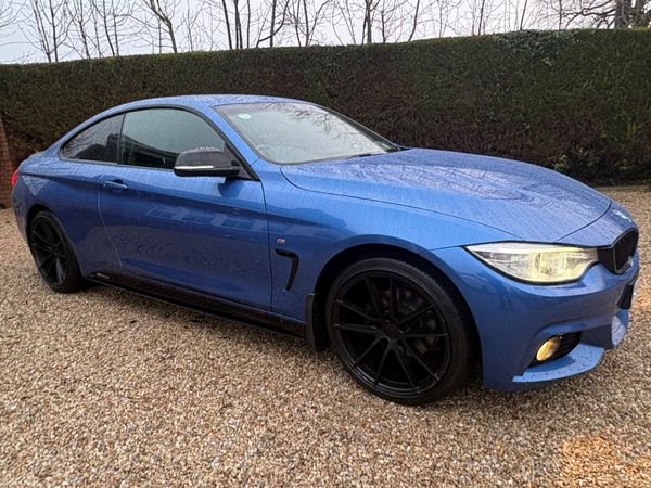 BMW 4-Series Coupe, Diesel, 2014, Blue