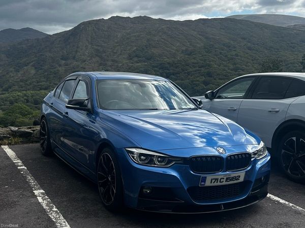 BMW 3-Series Saloon, Petrol Plug-in Hybrid, 2017, Blue