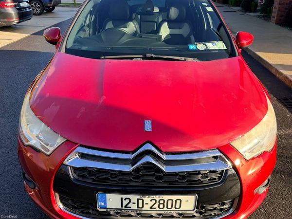 Citroen DS 4 Hatchback, Diesel, 2012, Red