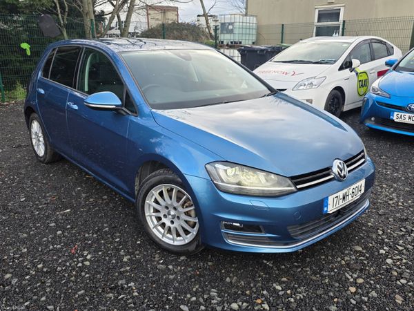 Volkswagen Golf Hatchback, Petrol, 2017, Blue