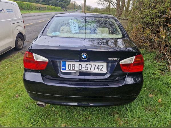 BMW 3-Series Saloon, Petrol, 2008, Black