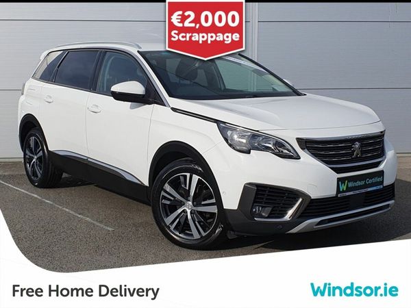 Peugeot 5008 MPV, Diesel, 2020, White