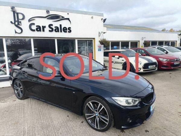 BMW 4-Series Saloon, Diesel, 2015, Black