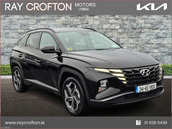 Hyundai Tucson SUV, Petrol Plug-in Hybrid, 2024, Black