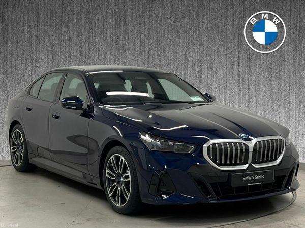 BMW 5-Series Saloon, Petrol Plug-in Hybrid, 2026, Blue
