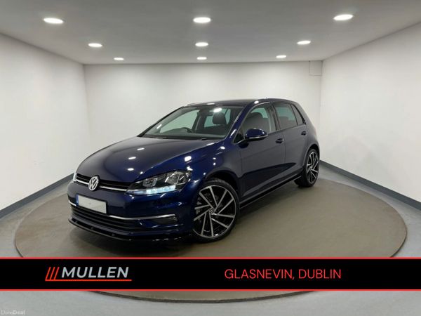 Volkswagen Golf Hatchback, Diesel, 2019, Blue